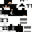 Minecraft skin texture, 64x64 pixels