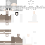 Slim Minecraft skin texture, 64x64 pixels