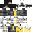 Minecraft skin texture, 64x64 pixels