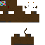 Minecraft skin texture, 64x64 pixels