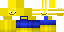 Minecraft skin texture, 64x32 legacy pixels