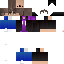 Minecraft skin texture, 64x64 pixels