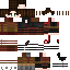 Minecraft skin texture, 64x64 pixels