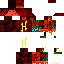 Minecraft skin texture, 64x64 pixels