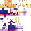 Minecraft skin texture, 64x64 pixels