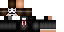 Minecraft skin texture, 64x32 legacy pixels