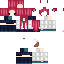 Minecraft skin texture, 64x64 pixels