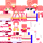 Minecraft skin texture, 64x64 pixels