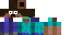 Minecraft skin texture, 64x32 legacy pixels
