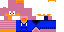 Minecraft skin texture, 64x32 legacy pixels