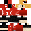 Minecraft skin texture, 64x64 pixels