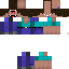 Minecraft skin texture, 64x64 pixels