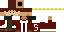 Minecraft skin texture, 64x32 legacy pixels