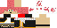 Minecraft skin texture, 64x32 legacy pixels
