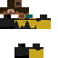 Minecraft skin texture, 64x64 pixels