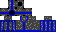 Minecraft skin texture, 64x32 legacy pixels