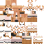 Minecraft skin texture, 64x64 pixels