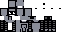 Minecraft skin texture, 64x32 legacy pixels