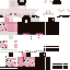 Minecraft skin texture, 64x64 pixels