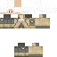 Minecraft skin texture, 64x64 pixels