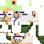 Minecraft skin texture, 64x64 pixels