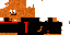 Minecraft skin texture, 64x32 legacy pixels