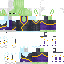 Minecraft skin texture, 64x64 pixels