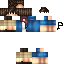 Minecraft skin texture, 64x64 pixels