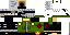 Minecraft skin texture, 64x32 legacy pixels
