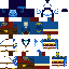 Minecraft skin texture, 64x64 pixels