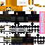 Minecraft skin texture, 64x64 pixels
