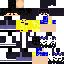 Minecraft skin texture, 64x64 pixels