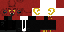 Minecraft skin texture, 64x32 legacy pixels