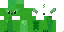 Minecraft skin texture, 64x32 legacy pixels