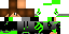 Minecraft skin texture, 64x32 legacy pixels