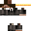 Minecraft skin texture, 64x64 pixels