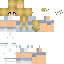Minecraft skin texture, 64x64 pixels