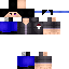 Minecraft skin texture, 64x64 pixels