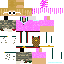 Minecraft skin texture, 64x64 pixels