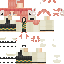 Minecraft skin texture, 64x64 pixels