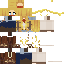 Minecraft skin texture, 64x64 pixels