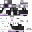 Minecraft skin texture, 64x64 pixels