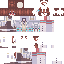 Minecraft skin texture, 64x64 pixels