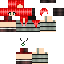 Minecraft skin texture, 64x64 pixels