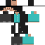 Minecraft skin texture, 64x64 pixels