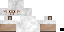 Minecraft skin texture, 64x32 legacy pixels