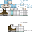 Minecraft skin texture, 64x64 pixels