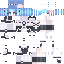 Minecraft skin texture, 64x64 pixels