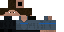 Minecraft skin texture, 64x32 legacy pixels