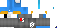 Minecraft skin texture, 64x32 legacy pixels
